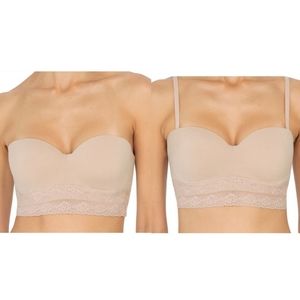 Natori Beige Strapless Bra
